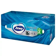 Косметические салфетки Zewa Deluxe Desing 90 шт