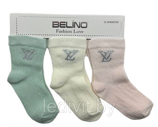 Носки для девочки со стразами