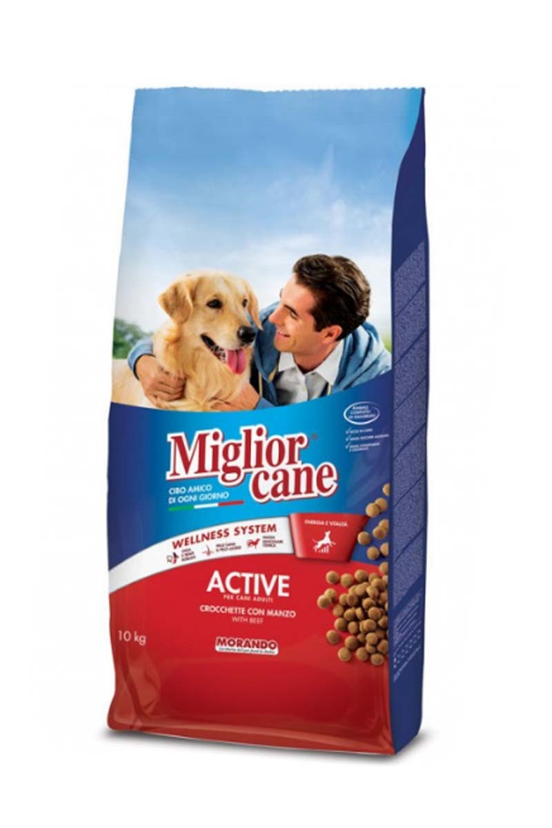 Сухой корм Miglior Cane Adult Beef для активных собак (развес)