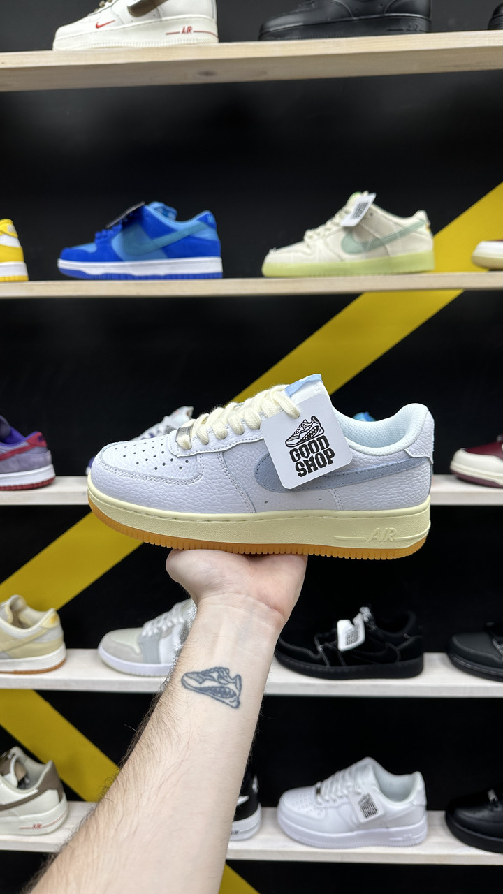 Кроссовки Nike Air Force 1 Low LX White Liac Blue