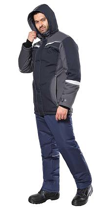 Куртка СИРИУС-ОЗОН синяя с серым, фото 2