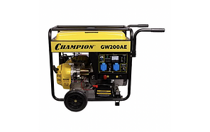 Генератор сварочный Champion GW200AE, 5 кВт