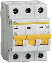 Автоматический выключатель 3П 40А ВА 47-29 х-ка С 4,5kА IEK
