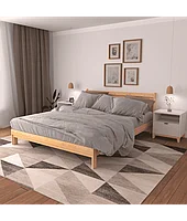 Кровать двуспальная ЛАГОМ Ф-156.01 160х200см (массив сосны)