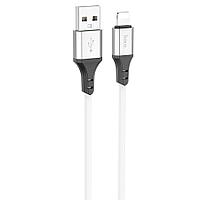 Кабель USB-lighting 1м hoco 2.4 X86
