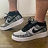 Кроссовки мужские Nike Air Force 1 Flyknit 2.0 мультцвет AV3042-001, фото 7