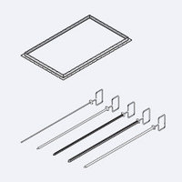 Аксессуары пароконвектомат Rational Вертел для гриля и тандури Набор 1/1 GN* 60.72.414