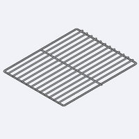 Аксессуары пароконвектомат Rational Решётка из нержавеющей стали Пекарь (400 x 600 мм) 6010.0103
