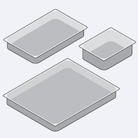 Аксессуары пароконвектомат Rational Ёмкости из нержавеющей стали 1/1 GN (325 x 530 мм) глубина 40 мм 6013.1104