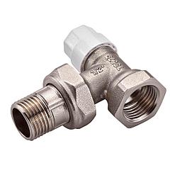 Кран радиаторный угловой обратка KAS 1/2"