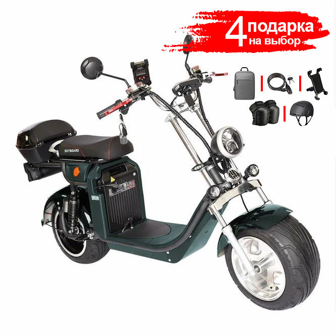 Электроскутер Skyboard Altai 4000W (зеленый)