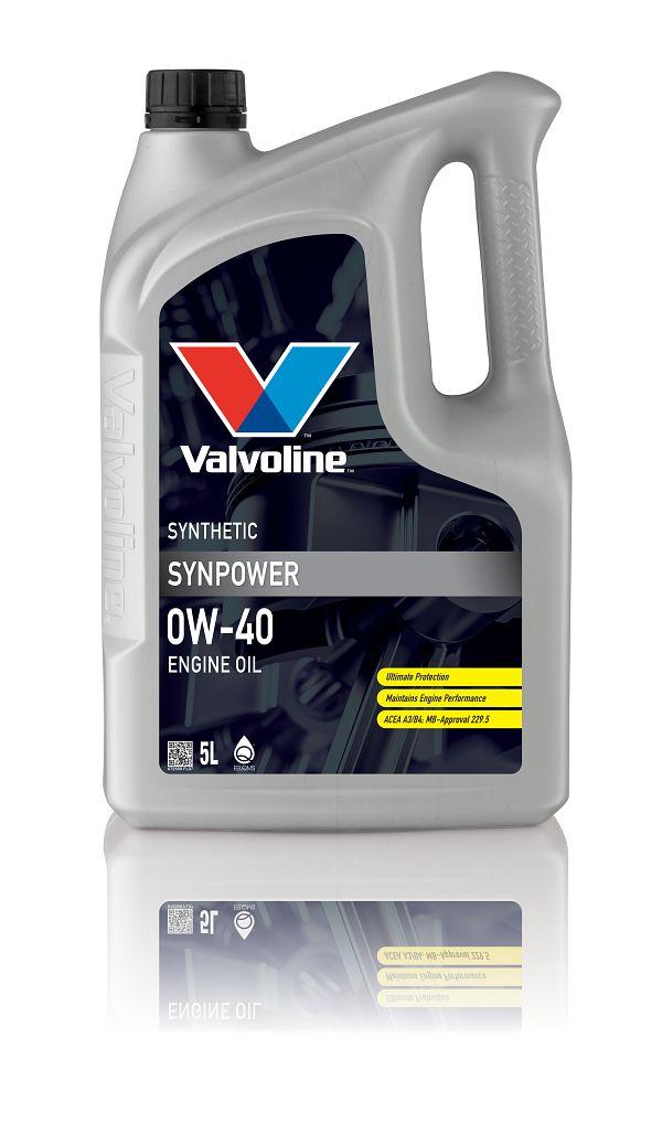 Масло моторное Valvoline SYNPOWER 0W40 5л