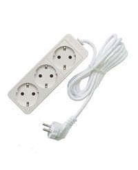 Удлинитель 3 гн 5м, с/з 2200Вт (10А) IP20 ПВС ТМ Союз
