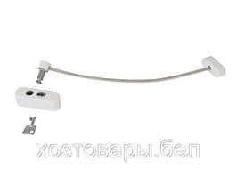 Блокиратор поворота с ключом и тросиком 310мм (белый) Elementis