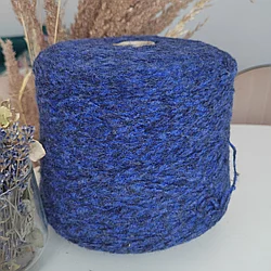 Filclass art Fane Chine 30%вспуш меринос,40% па,30% акрил 375 м/100г цвет: синий/ т серый