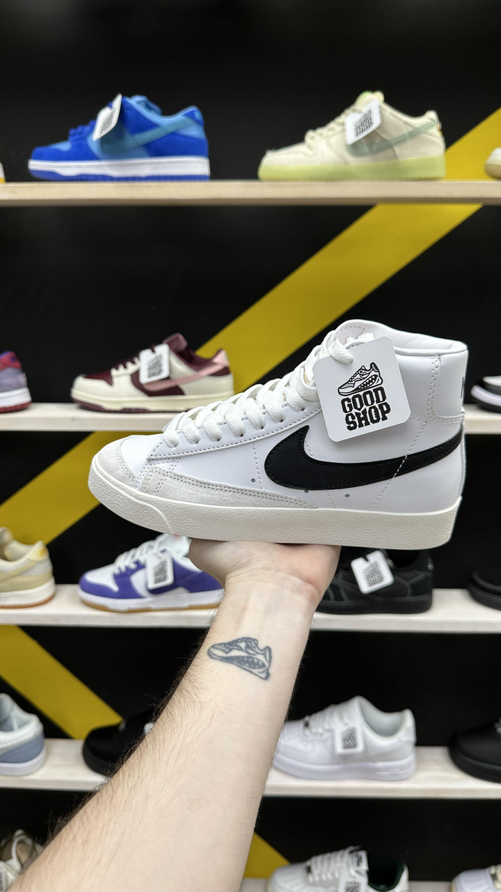 Кроссовки Nike Blazer Mid '77 Vintage White Black