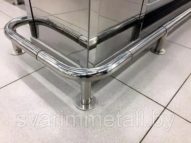 Отбойники из нержавеющей стали 50 и 38 труба