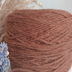 Пряжа Pecci Filati art Bellone Melange 25% альпака суперфайн 45%шерсть,30%акрил 120м/100г кирпичный