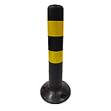 Столбик упругий черно-желтый ССУ-1000 ГОСТ 32843-2014. Столбик парковочный гибкий 1м, фото 3