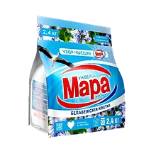 Стиральный порошок Мара Белавежскiя кветкi автомат универсальный 2,4 кг