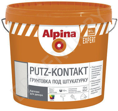 Грунтовка Alpina EXPERT Quarz-Grund База 1 Альпина ЭКСПЕРТ Кварц-грунт 15 кг - фото 2 - id-p33840158