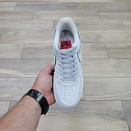 Кроссовки Akira X Nike Air Force 1 07 Low Suede Grey White, фото 3