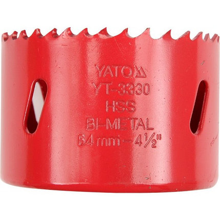 Пила кольцевая биметаллическая YATO 44 мм, фото 2