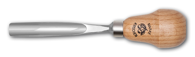 Штихель выпуклый с плоским желобом KIRSCHEN 6 мм 5619006