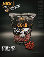 Бойлы прикормочные NICK BAITS Клубника 1кг. 20мм