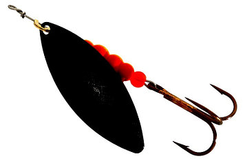 Вертушка MEPPS AGLIA LONG №4 (Оригинал) Вес 17.0 гр. black