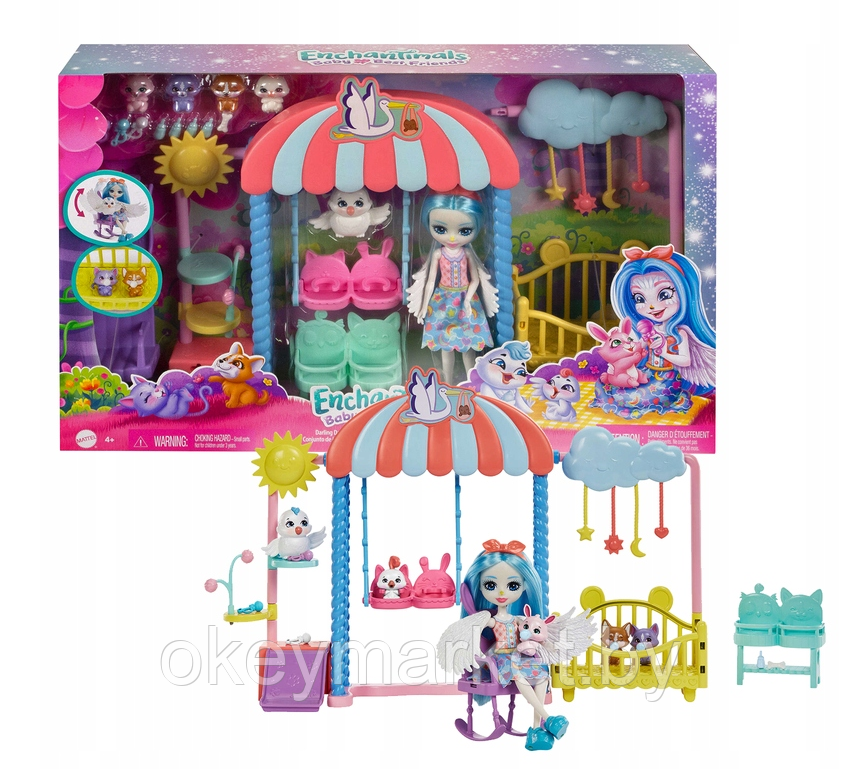 Игровой набор Enchantimals Детская площадка, HLH23, фото 2