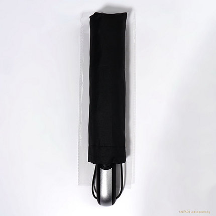 Зонт автоматический Monochrome Black 114, 3 сложения, 10 спиц, D = 114 см, фото 2