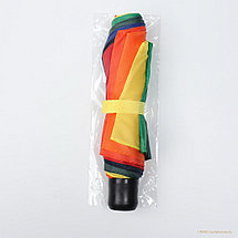 Зонт механический Rainbow, 3 сложения, 8 спиц, D = 96 см, фото 3