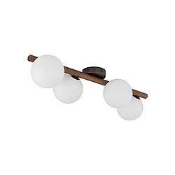 Потолочный светильник с четырьмя плафонами ESTERA WOOD WALNUT на G9 10270 TK Lighting 10270