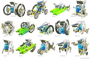 Конструктор на солнечной батарее 14 в 1 - фото 4 - id-p33843005