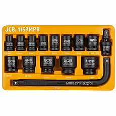 JCB-4159MPB JCB Головки ударные, набор 15пр., 1/2" (6гр.), фото 3