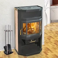 Печь-камин Мета-Бел Ока с плитой