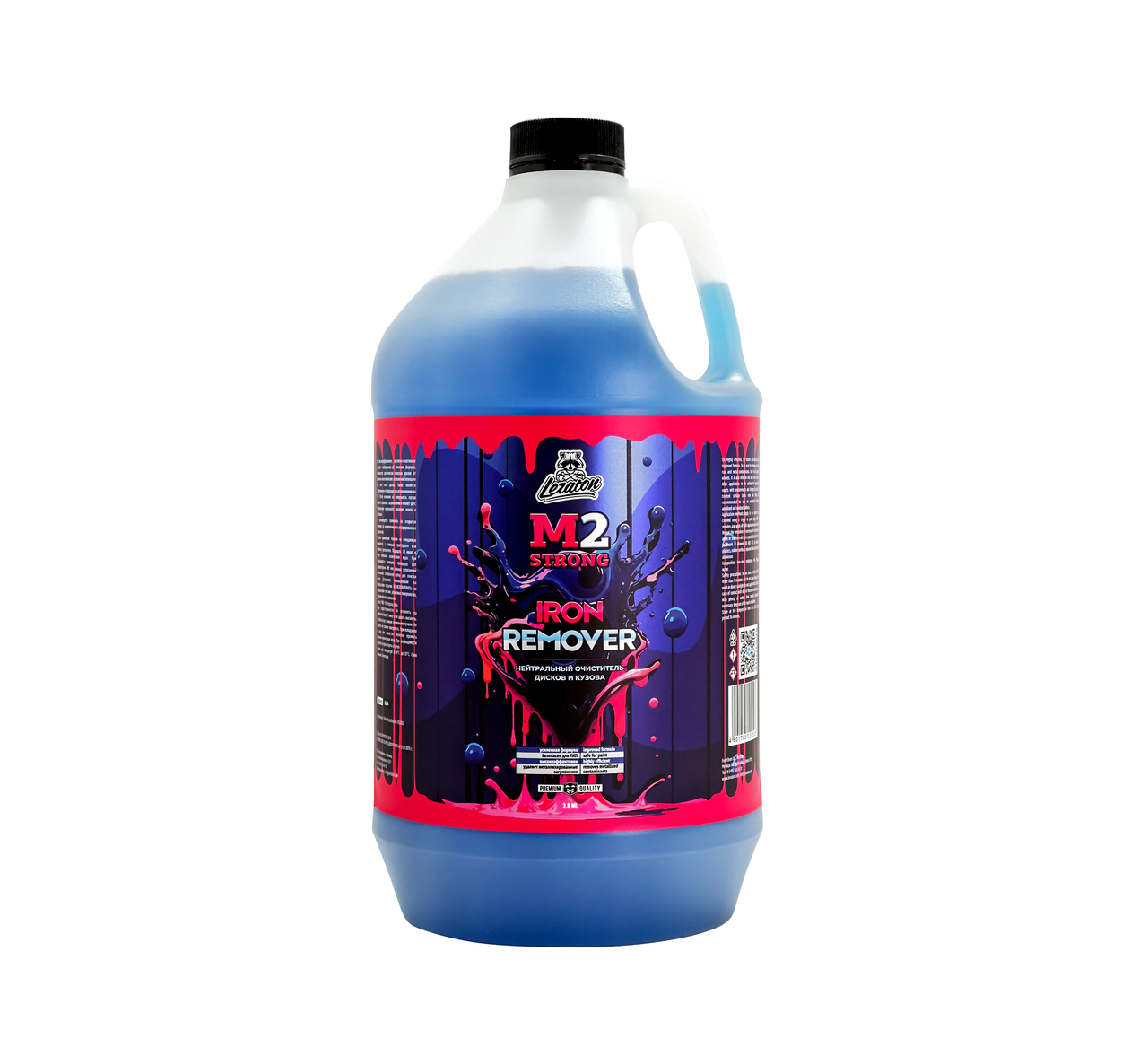 M2 Strong - Нейтральный очиститель дисков и кузова. Усиленная формула | LERATON | 3.8л