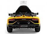 Детский электромобиль RiverToys K888PX (жёлтый) Lamborghini, фото 3
