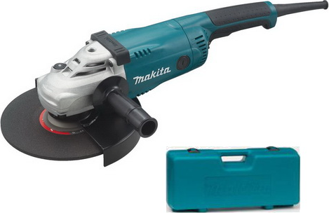 Угловая шлифмашина Makita GA9020SFK (2.2 кВт, плавный запуск, суперфланец, кейс)