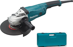 Угловая шлифмашина Makita GA9020SFK (2.2 кВт, плавный запуск, суперфланец, кейс)