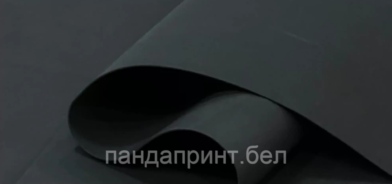 Китайский фоамиран "Зефир" 1 мм 60 х 70 см черный
