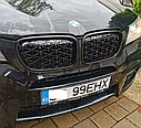 Решетки радиатора (Diamond-style) Bmw E70, фото 2