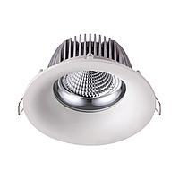 358024 NT19 160 белый Встраиваемый светильник IP20 LED 4100К 10W 220V GLOK