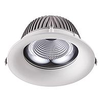 358026 NT19 160 белый Встраиваемый светильник IP20 LED 4100К 30W 220V GLOK
