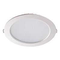 358030 NT19 136 белый Встраиваемый светильник IP20 LED 4100К 15W 220V LUNA