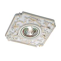 369866 NT14 255 белый/золото Встраиваемый светильник IP20 GX5.3 50W 12V FARFOR
