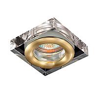 369882 NT14 390 матовое золото Встраиваемый светильник IP54 GX5.3 50W 12V AQUA