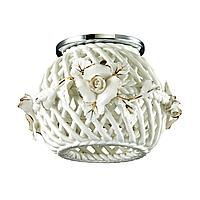 370207 NT16 250 белый/золото Встраиваемый декоративный светильник IP20 G9 40W 220V FARFOR