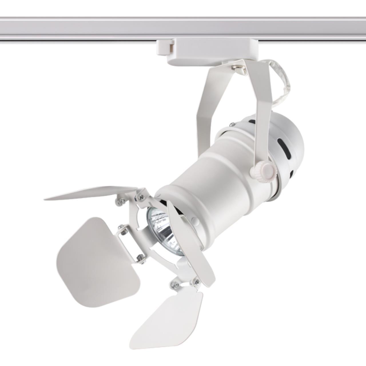 370409 NT19 184 белый Трековый светильник IP20 GU10 50W 220V UFO